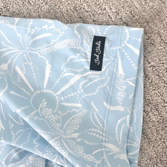 Bad Birdie Men’s Golf Shirt- Blue and White- Size M - Picture 3 of 3